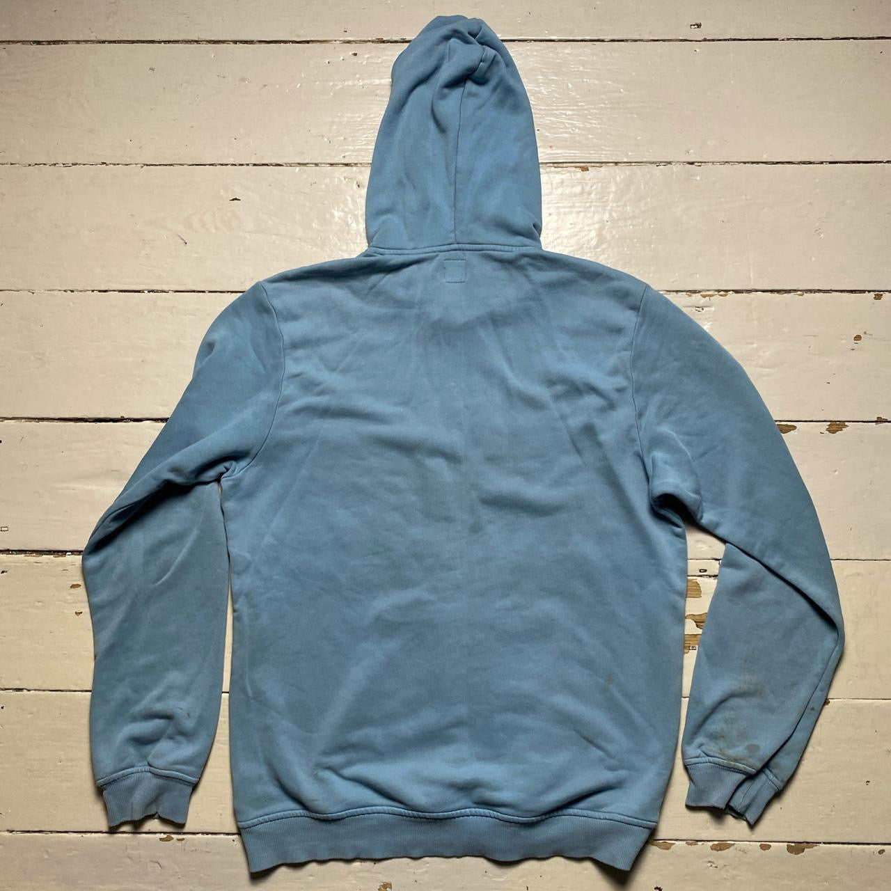 Adidas Light Blue Hoodie (Large)