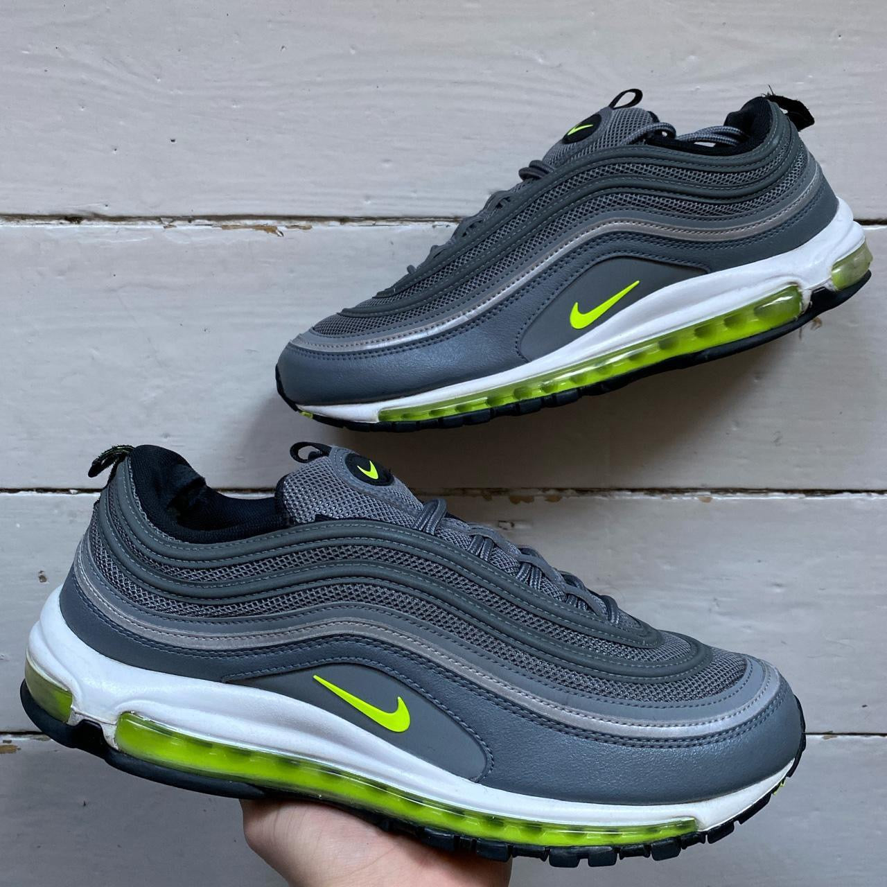 Nike Air Max 97 Neon Silver (UK 11)