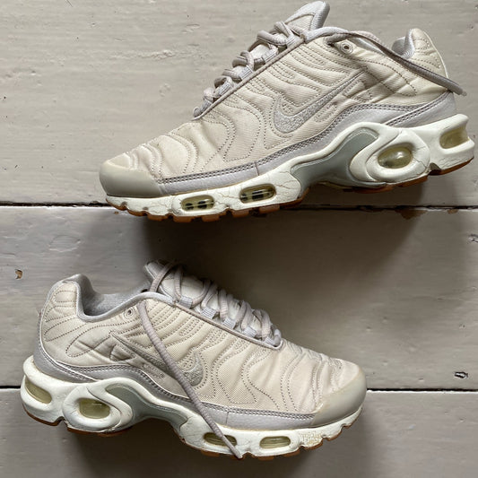 Nike TN Air Max Plus Quilted Cream (UK 4)
