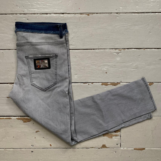 Love Moschino Jeans Silver and Denim (34/29)
