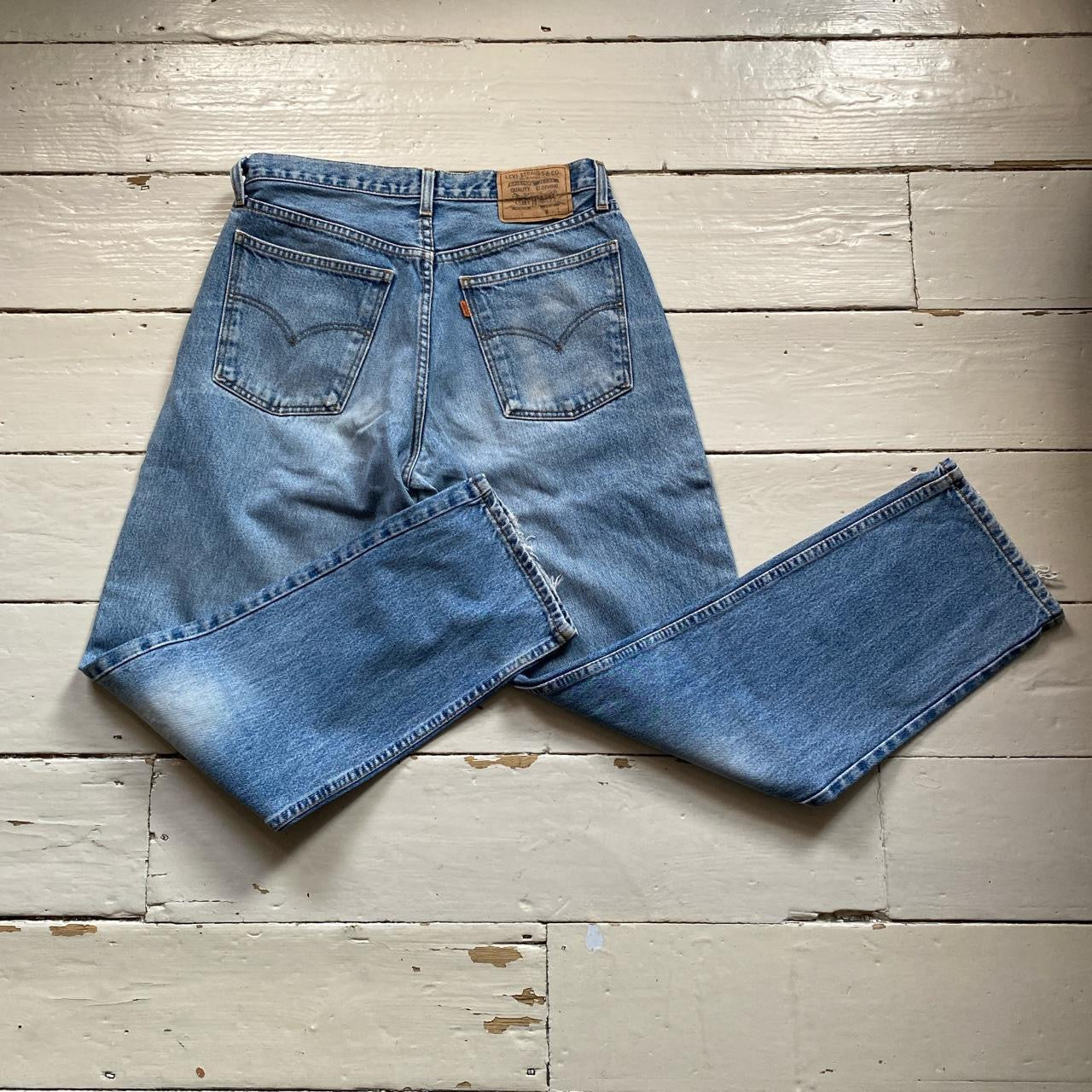 Levis 618 Orange Tab Jeans (34/32)