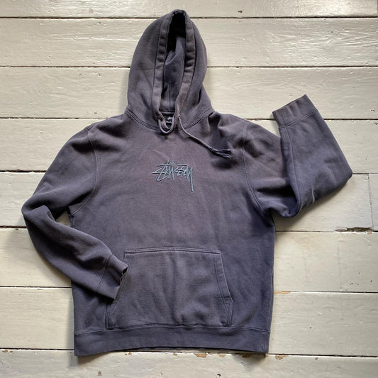 Stussy Charcoal Grey Hoodie (Medium)