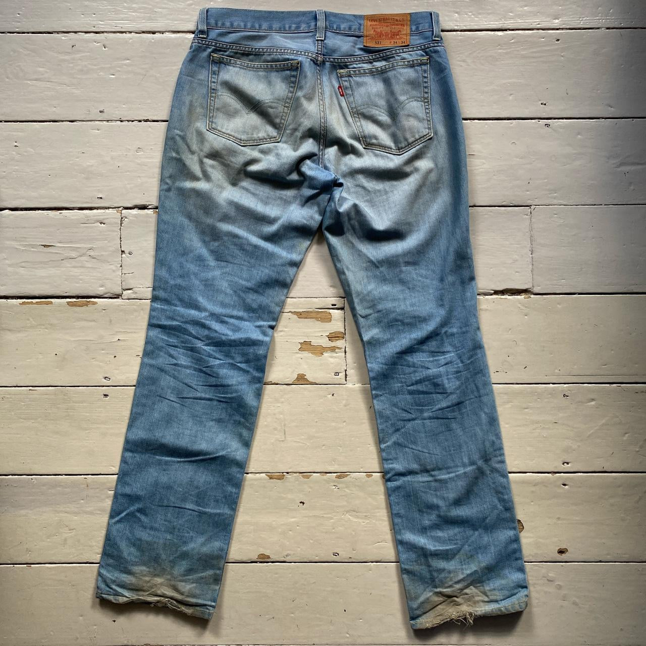 Levis 531 Light Blue Jeans (34/33)