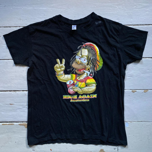 Homer Bob Marley T Shirt (Small)