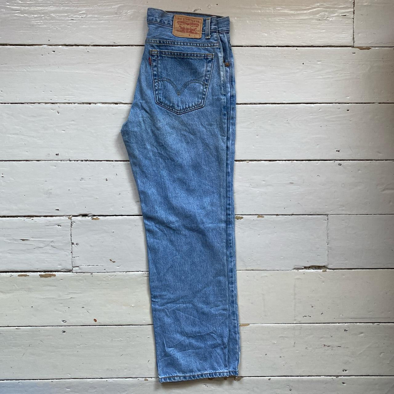 Levis 516 Light Blue Jeans (33/30)