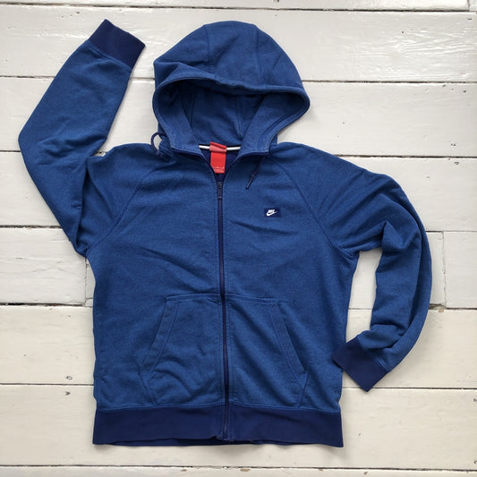 Nike Blue Hoodie (Medium)