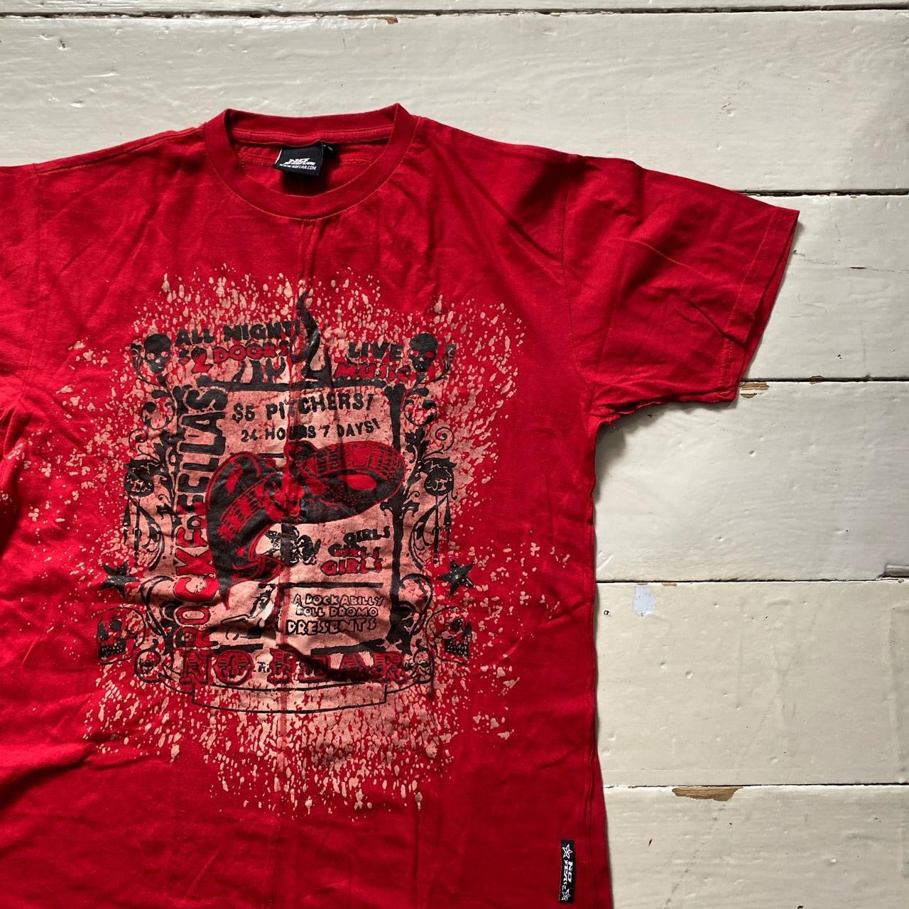 No Fear Red T Shirt (Medium)