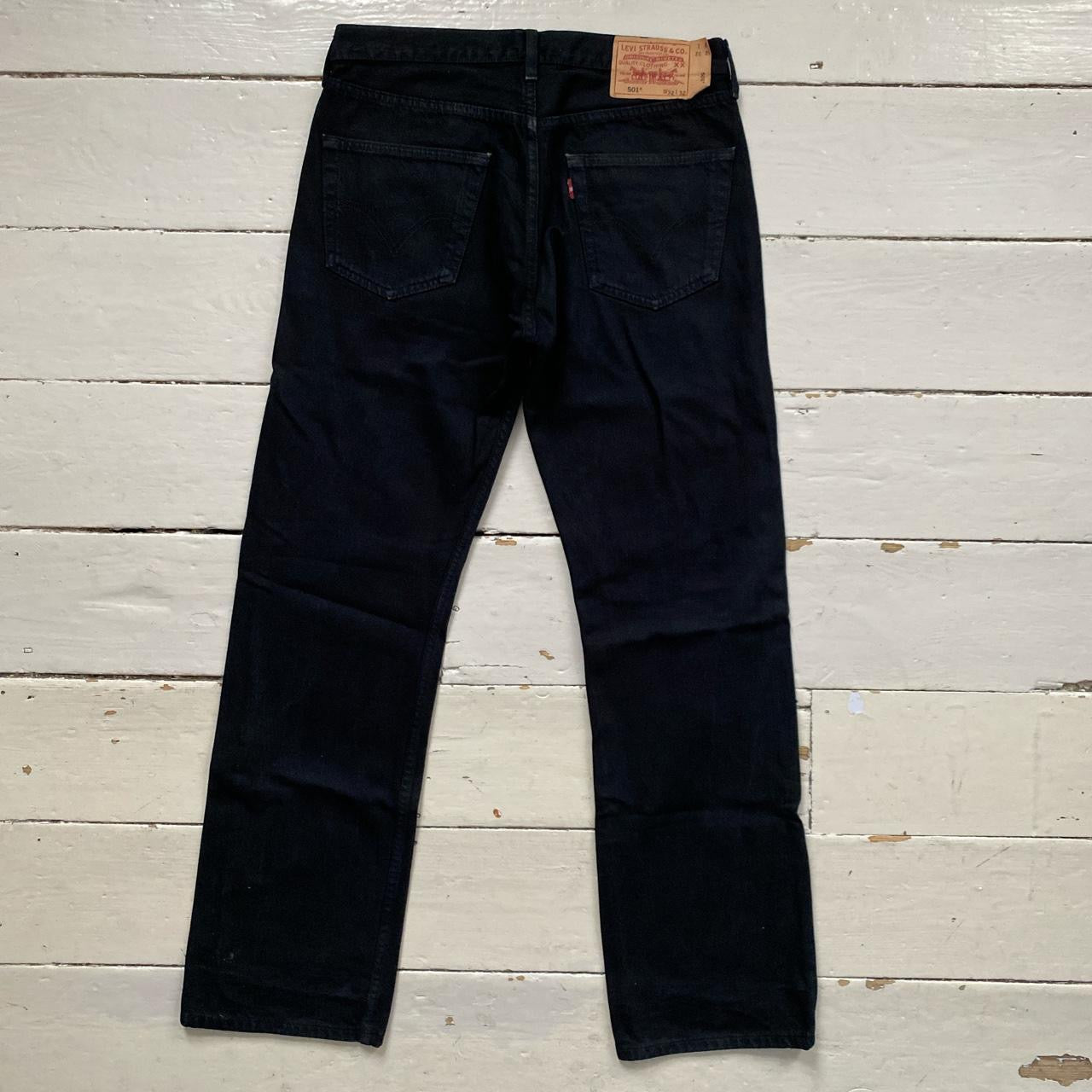 Levis 501 Black Jeans (32/32)