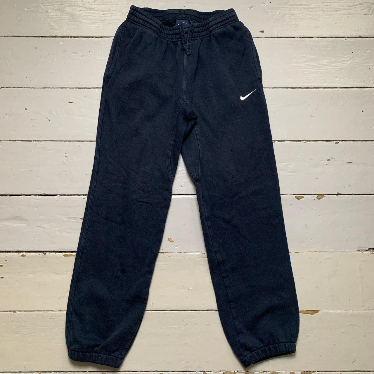 Nike Swoosh Navy Joggers (Small)