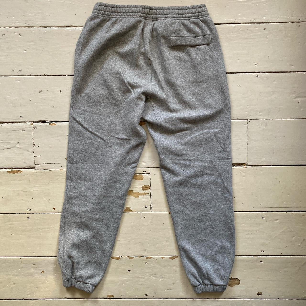 Nike Swoosh Grey Joggers (Medium)