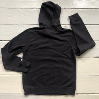 Champion Black Spellout Hoodie (Medium Womens)