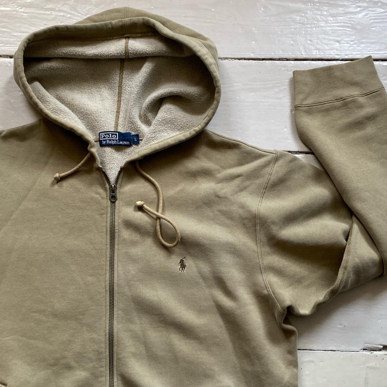 Ralph Lauren Polo Khaki Hoodie (Large)