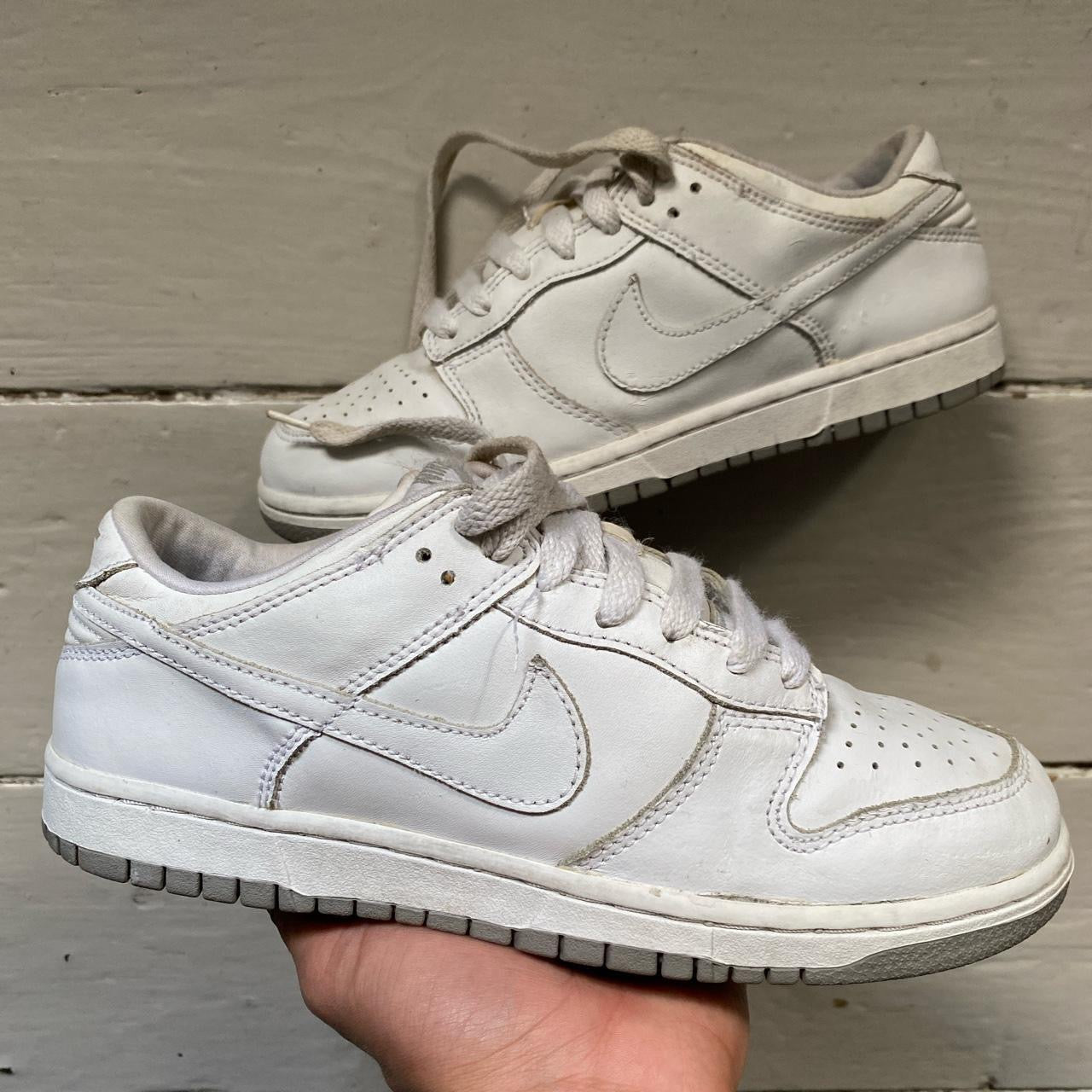 Nike Dunk White and Grey 2004 (UK 5)