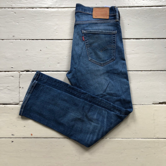Levis 511 Blue Washed Jeans (34/30)