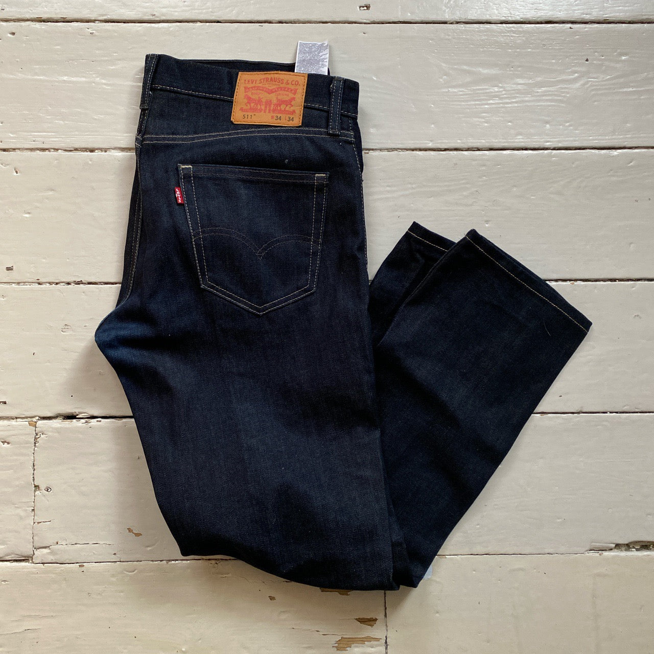 Levis 511 Dark Navy Jeans (34/30)