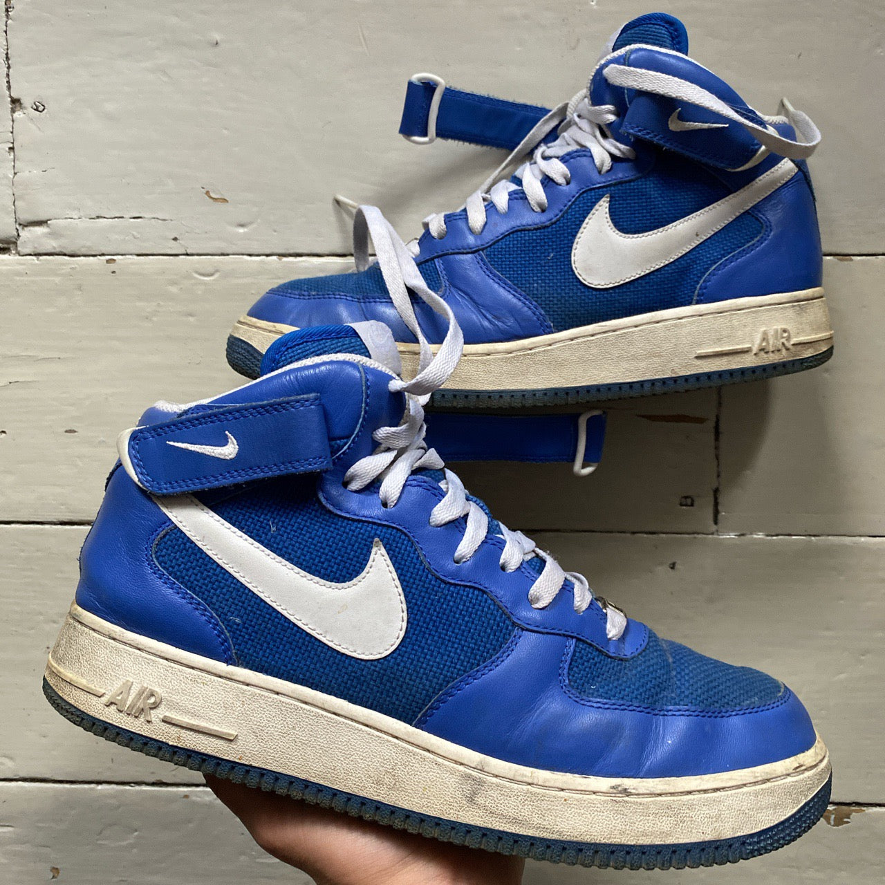 Nike Air Force 1 Mid Vintage Blue (UK 10)