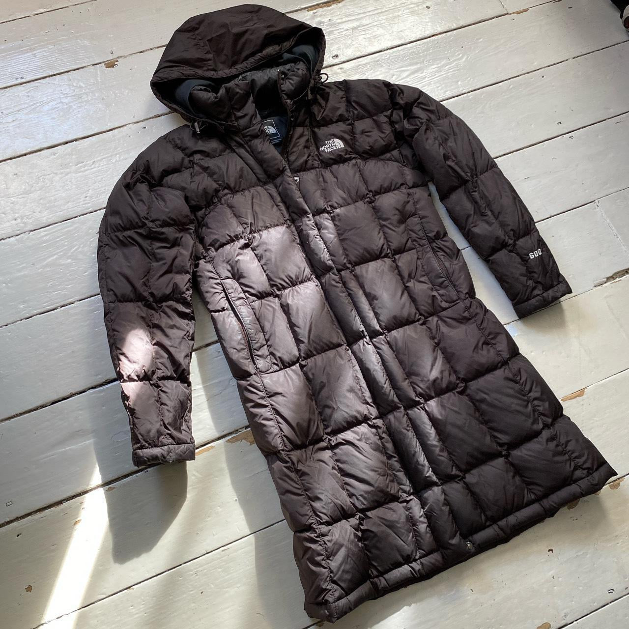 The North Face 600 Brown Parka Puffer (Womens Medium)