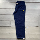 Ralph Lauren Navy and Yellow Joggers (Small)