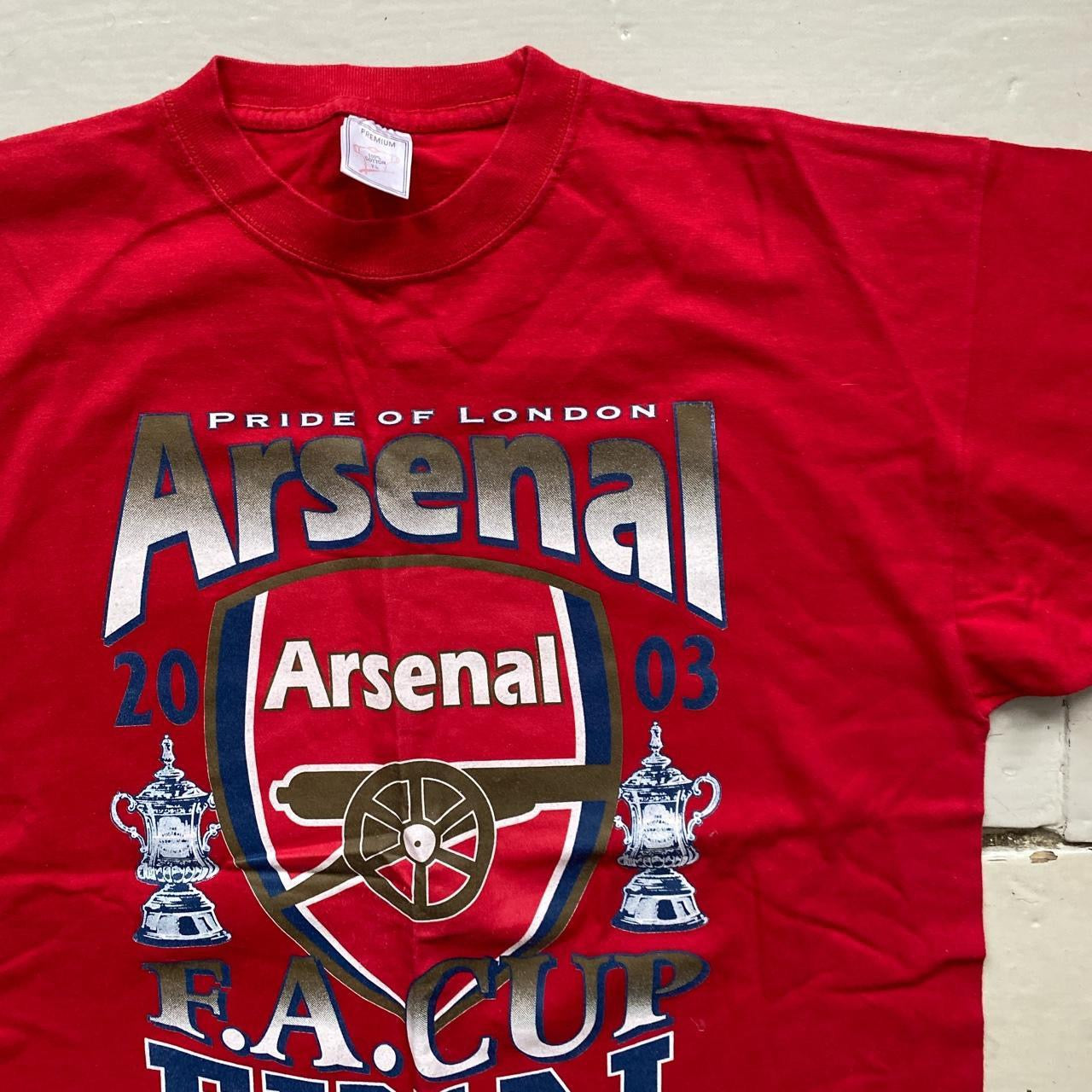 Arsenal FA Cup Final 2003 T Shirt (XL)