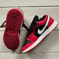 Jordan 1 Low Very Berry Red and Black (UK 6)