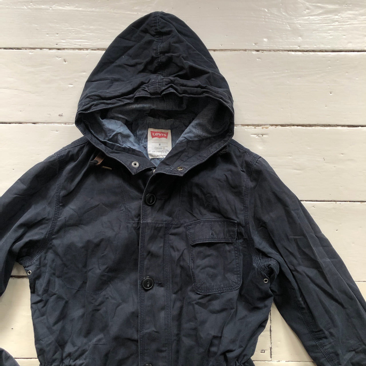 Levis Hooded Jacket (Medium)