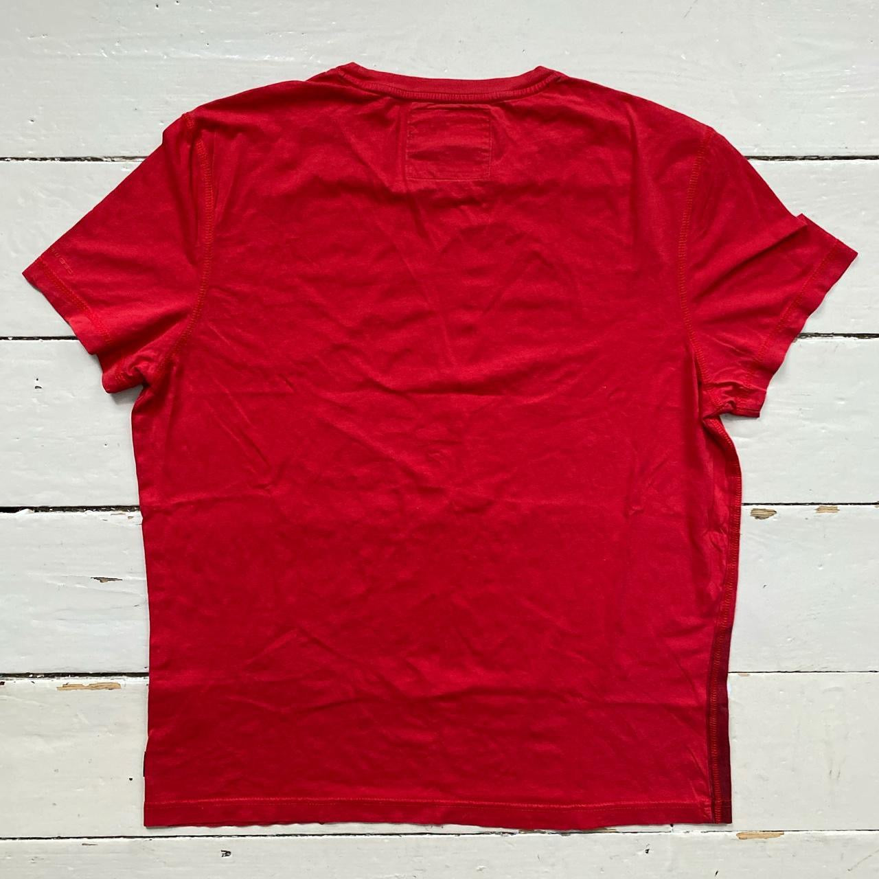 G Star Red T Shirt (XL)