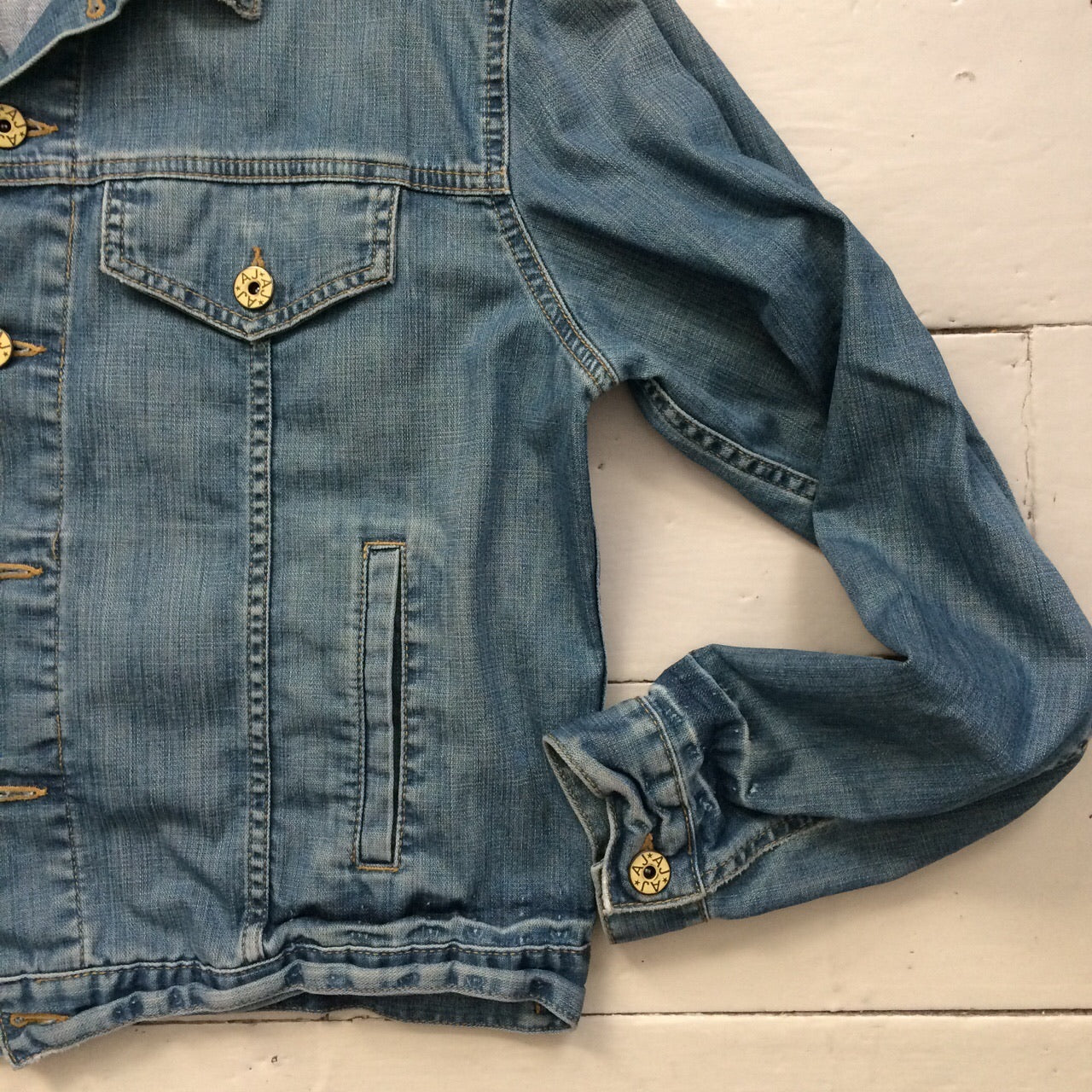 Armani Denim Jacket (Medium)