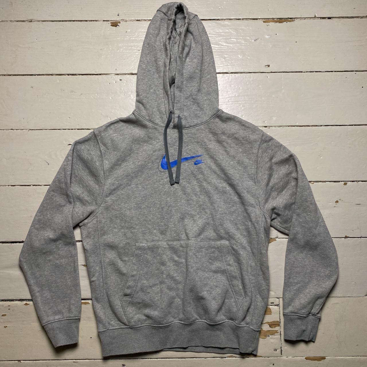 Nike Swoosh Hoodie Grey (Small)