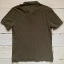 CP Company Khaki Green Polo (Large)