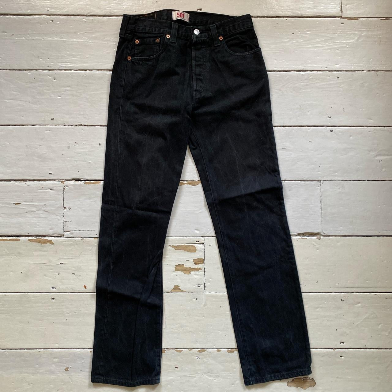 Levis 501 Black Jeans (30/32)