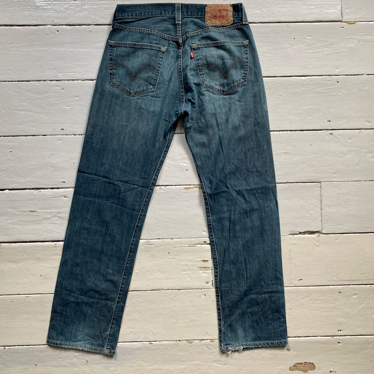 Levis 501 Light Fade Blue Jeans (31/31)