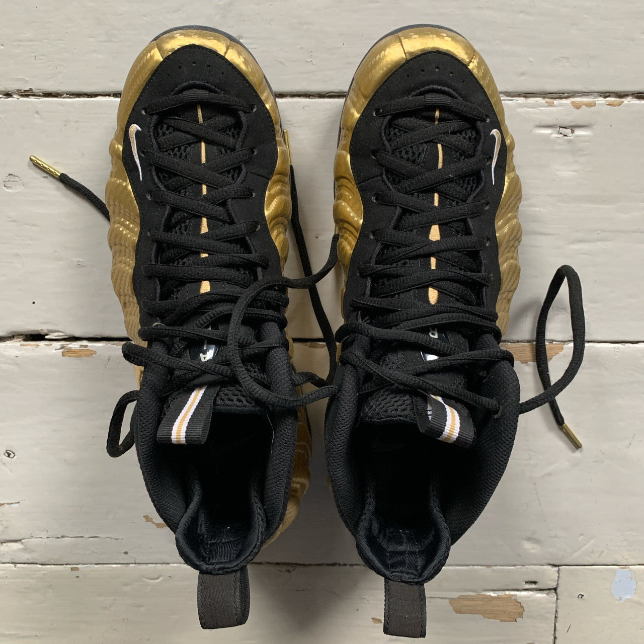 Nike Foamposite Gold (UK 9)