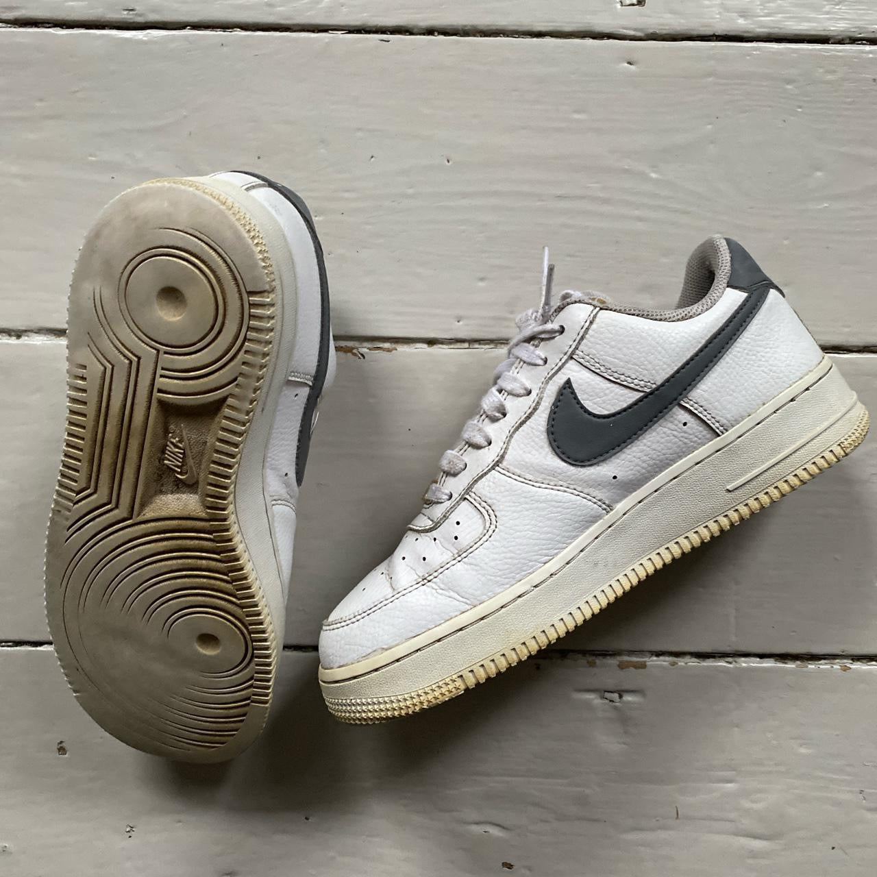 Nike Air Force 1 White and Grey (UK 6)