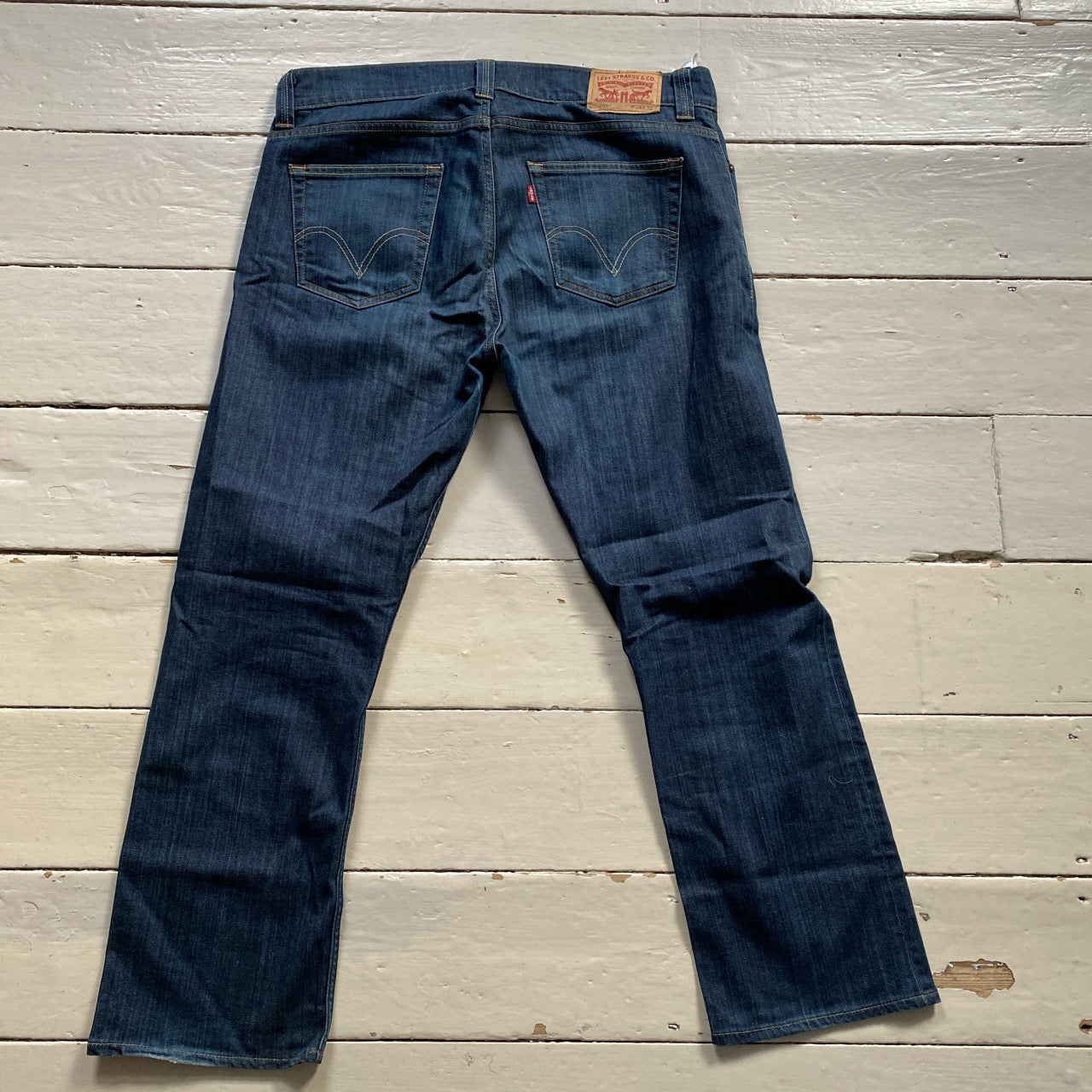 Levis 506 Navy Jeans (38/30)