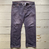 Levis 501 Purple Jeans (34/29)