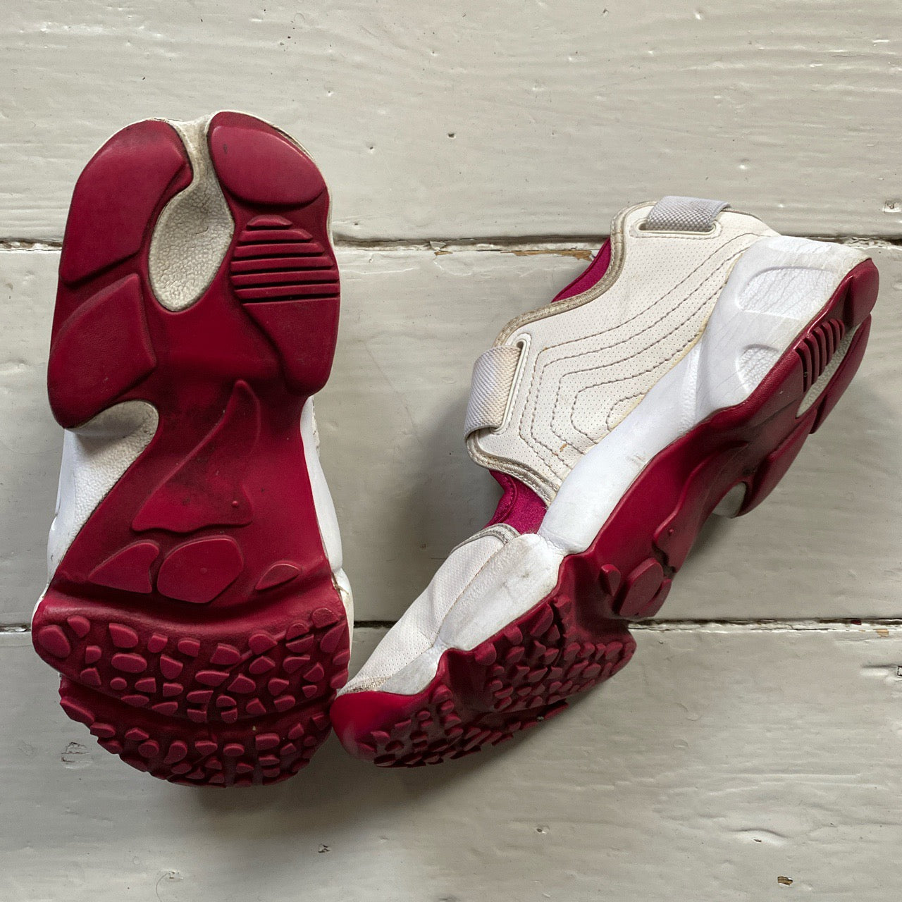 Nike Air Rift Vintage White Pink Blue (UK 5.5)