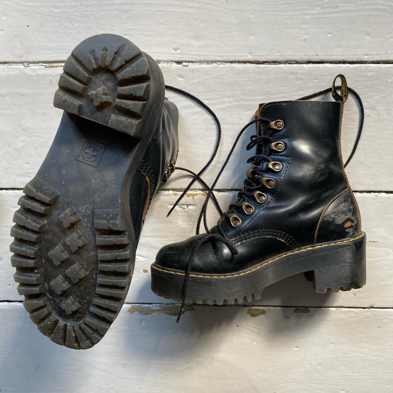 Dr Martens High Heeled Boots (UK 4)