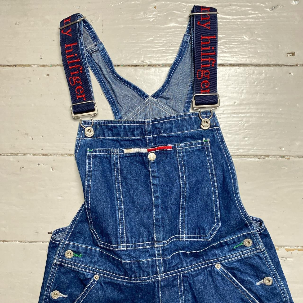 Tommy Hilfiger Vintage Dungarees Jeans (XS)