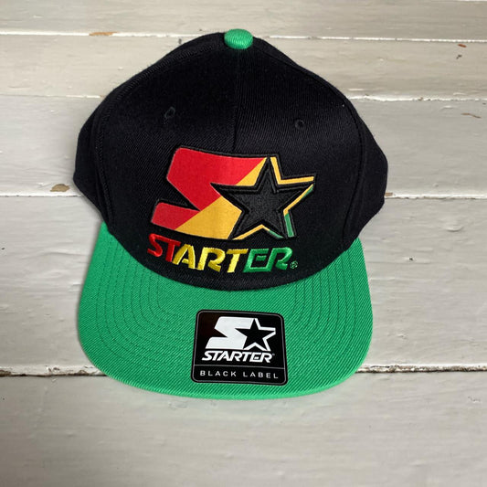 Started Rasta Snapback Cap