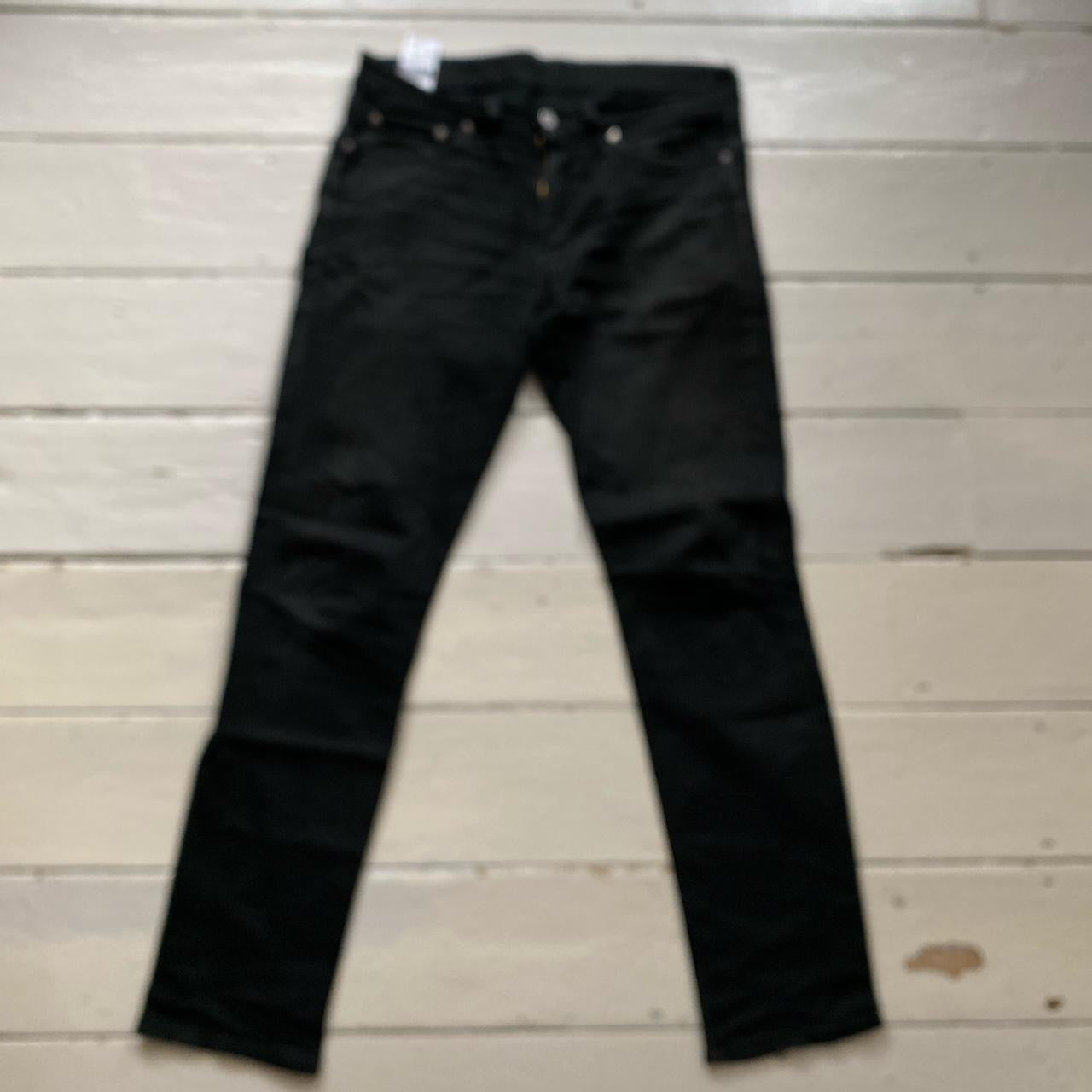 Levis 511 Black Slim Fit Jeans 33 32 Wear Garson