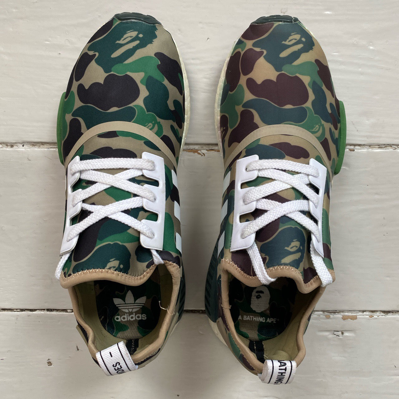 Adidas BAPE NMD Green Camouflage (UK 9)