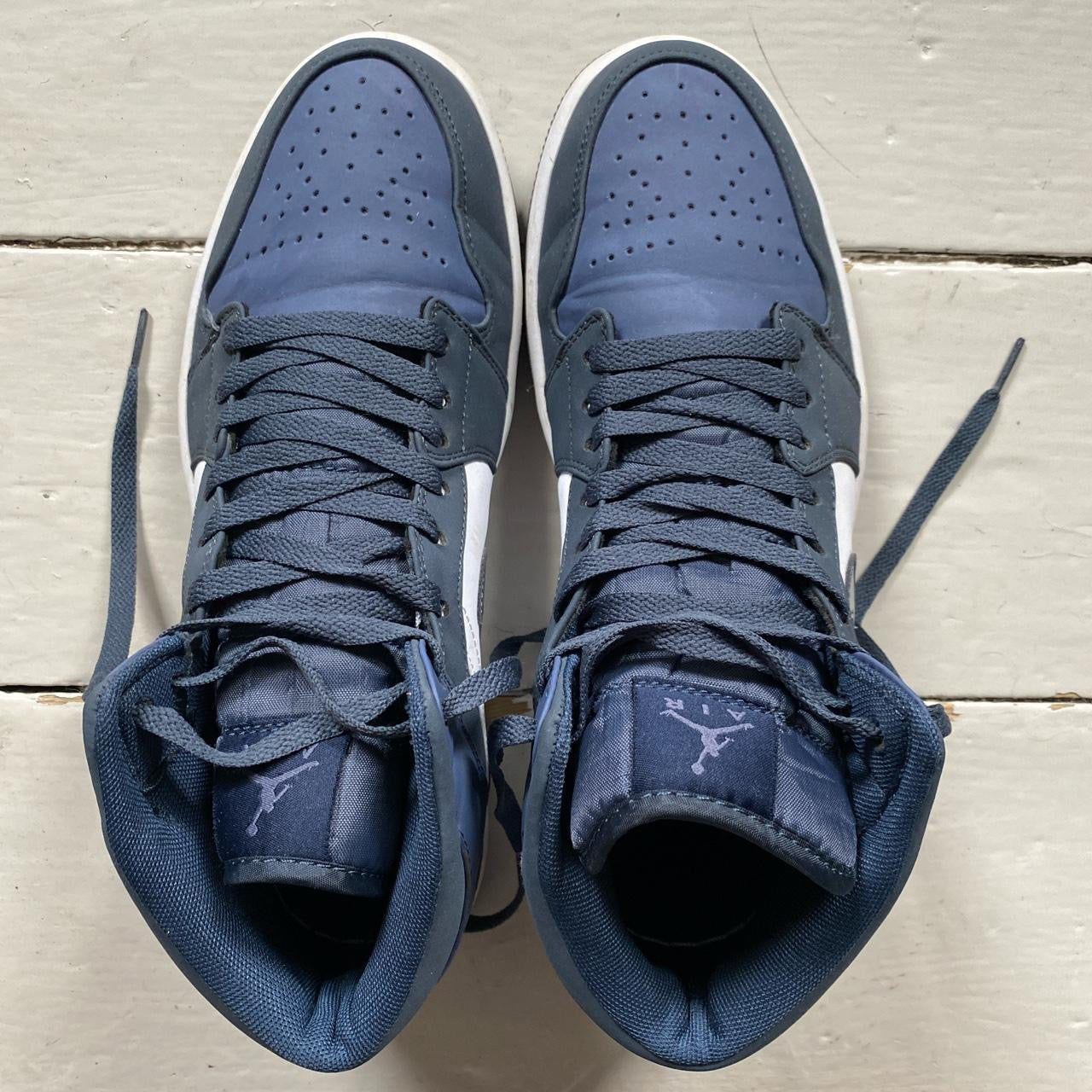 Jordan 1 Mid Obsidian Sanded Purple (UK 10)