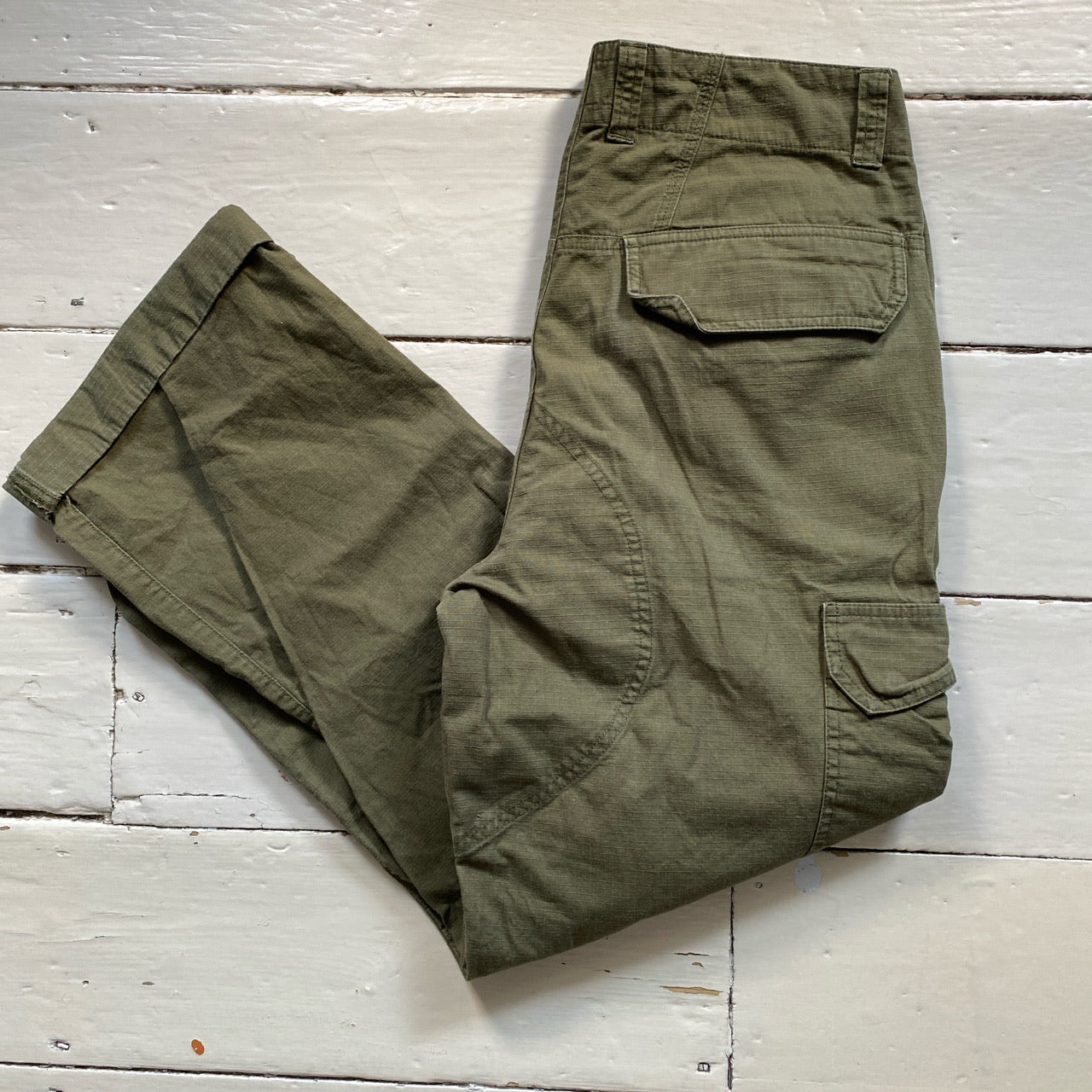 Dickies Cargo Olive Green Trousers (32/32)