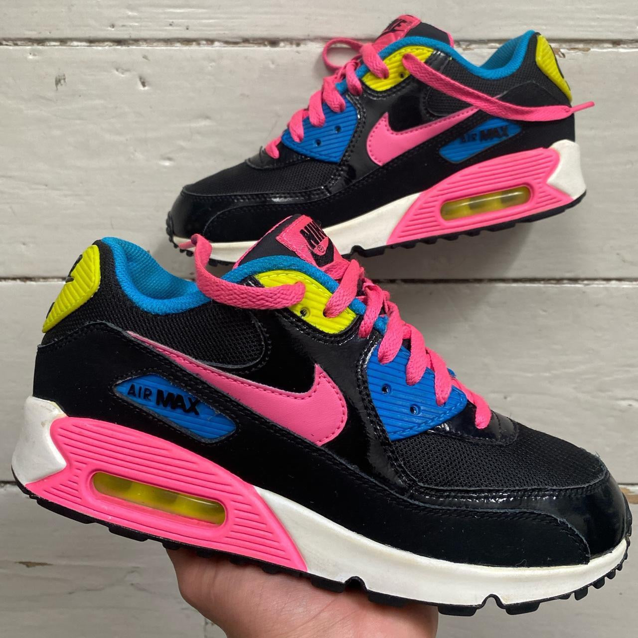 Nike Air Max 90 Pink Black (UK 5.5)