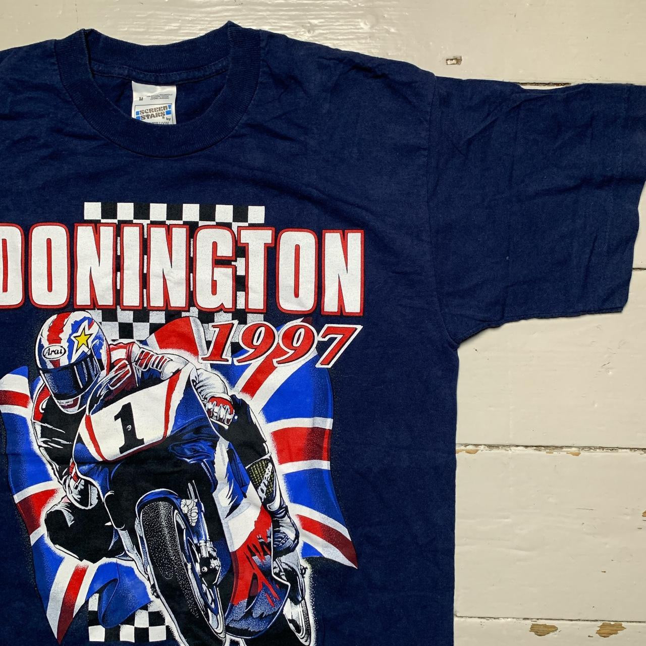 Donington 1997 Motorbike Vintage T Shirt (Medium)