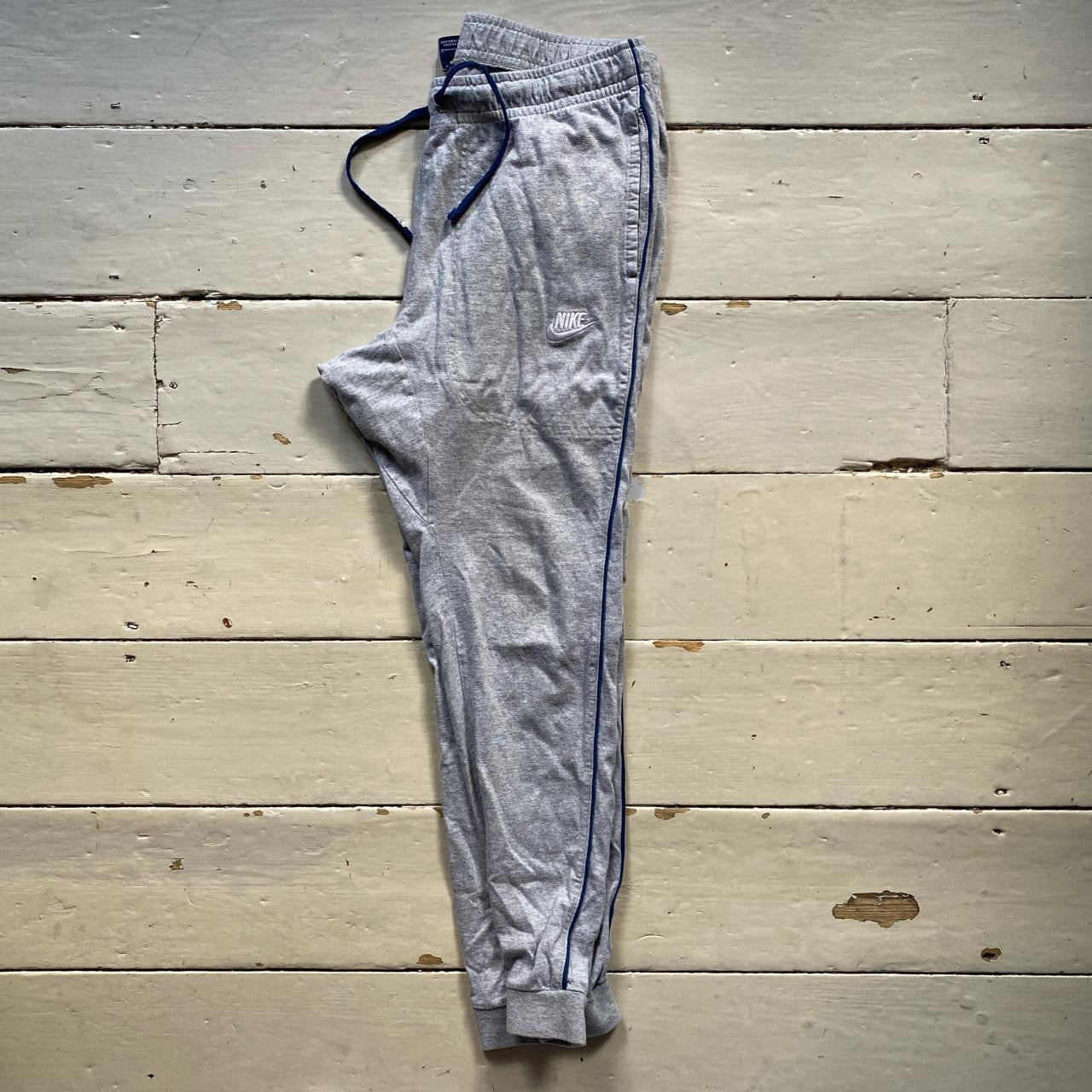 Nike Swoosh Grey Joggers (Medium)