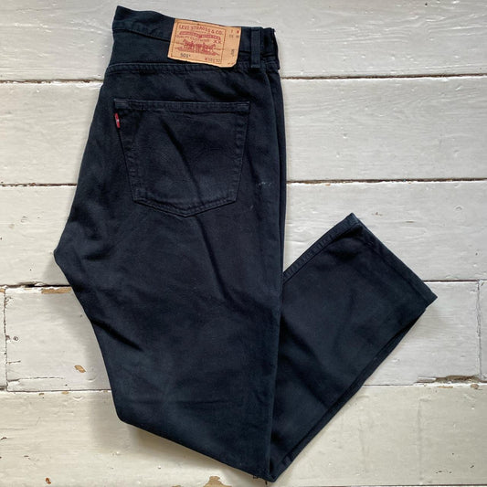 Levis 501 Black Jeans (38/30)