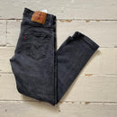 Levis 502 Black Jeans (29/27)