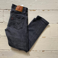 Levis 502 Black Jeans (29/27)