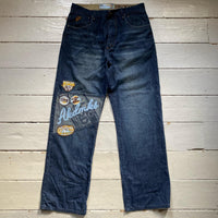 Akademiks Vintage Patch Jeans (34/34)
